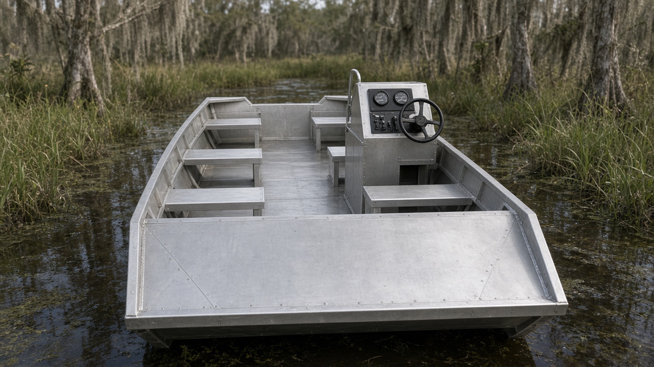 Swamp Hauler 15 concept render, bow-on